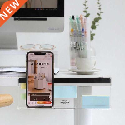 Acylic Memo Sign Self-adhesive Note Board Computer Monitor M