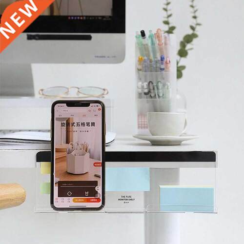 Acylic Memo Sign Self-adhesive Note Board Computer Monitor M