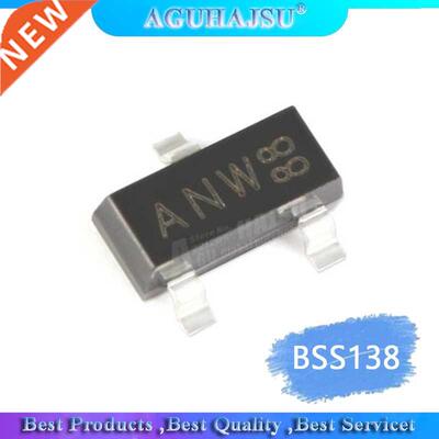 100PCS BSS138LT1G BSS138 SOT 200mA 50V slk screen J1 J1Y