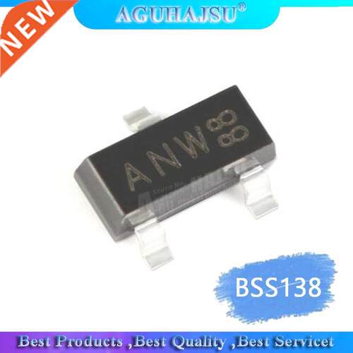 100PCS BSS138LT1G BSS138 SOT 200mA 50V slk screen J1 J1Y