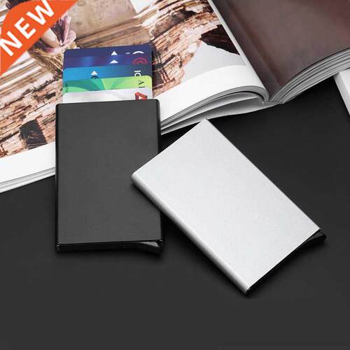 Credit Card Holder Men Slim Anti Protect Travel ID Cardholde