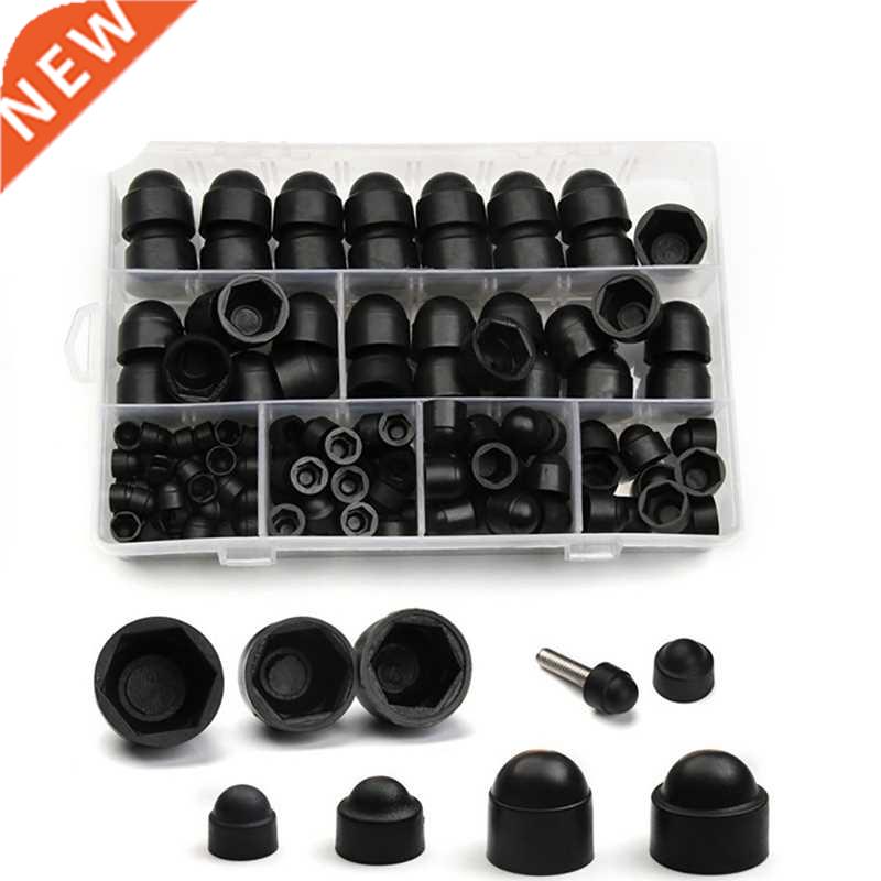 145Pcs Rubber Hex Nut Cover Protective M4-M12 Bolt Cap Prote