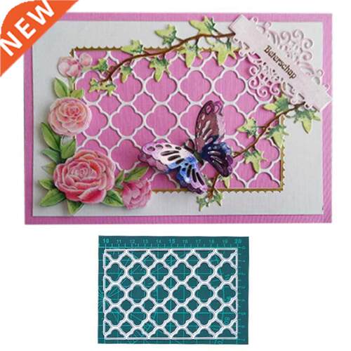 2022 New christmas Flowers Frame Metal Cutting Dies Stencil