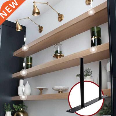 Invisible Concealed Shelf Support Double T-shaped Bracket