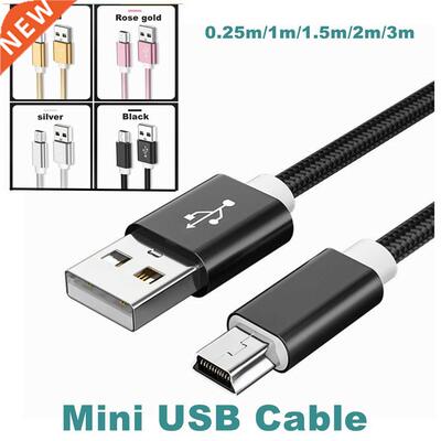 3M 1M 0.25M Mini USB 5 pin Cable Mini USB to USB Fast Data C