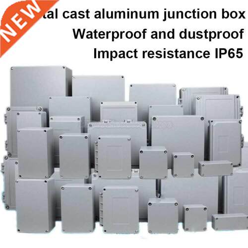 Cast aluminum junction box metal button box power box alumin