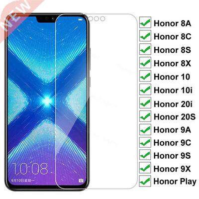 9D Protective Glass on For Huawei Honor 8X 8A 8C 8S 9A 9C 9S