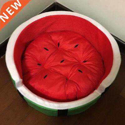 style good quality fashion round watermelon pet bed,Puppy