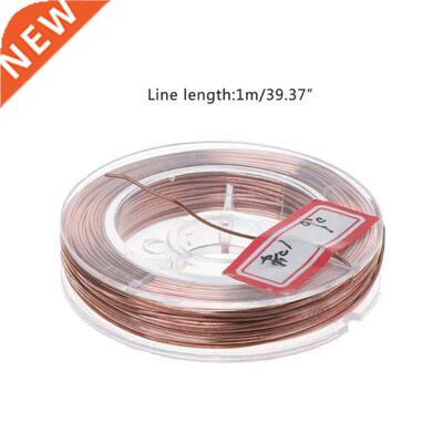1 Roll 10 Meters Dia.0.2/0.3/0.4/0.5/0.6/0.8mm T2 Copper Wir