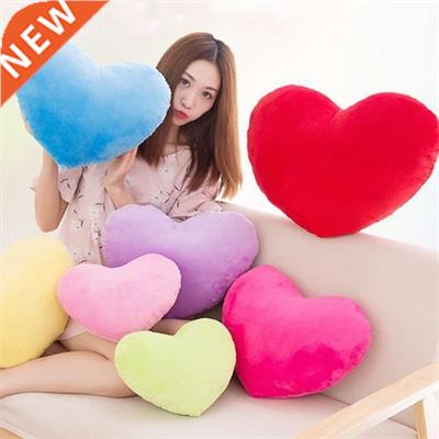 15/30cm Heart Shape Throw Pillow Sofa Car Seat Cushion Home