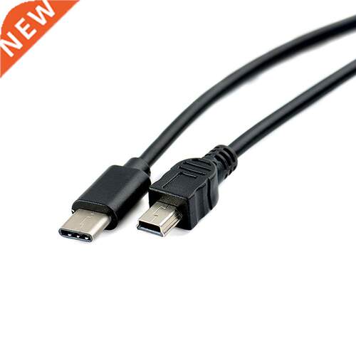 1pc 30cm USB Type c to Mini USB Cable USB C Male to Mini B