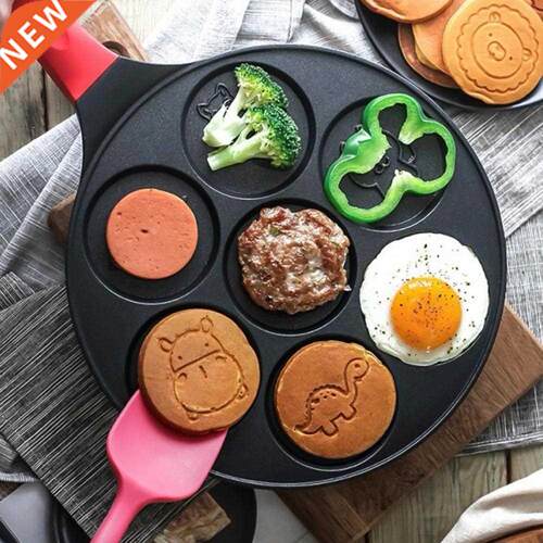 Frying Pan Non-stick Multi-function Anti-slip Handle Seven-h