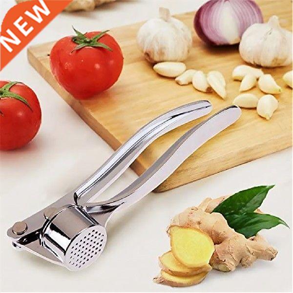 Stainless Steel Masher Multifunction Garlic Press Crusher