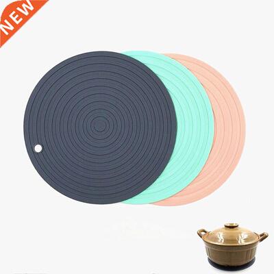 Round Heat Resistant Silicone Heat-Resistant Table Mat