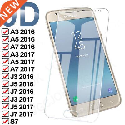9D Full Protective Glass For Samsung Galaxy A3 A5 A7 J3 J5 J