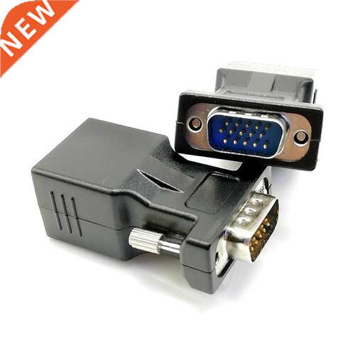 Network Ethernet Cable Adapter 15pin VGA Female To RJ-45 Fem