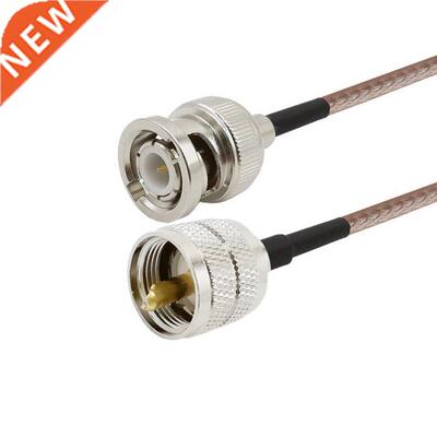 BNC Male to UHF PL-259 SO-29 RF Coaxial Coax Connector RG1