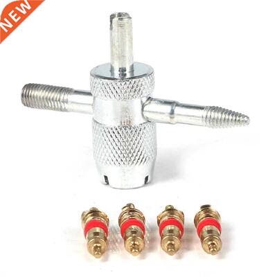 4-Way Tool 4 n 1 Valve Stem For Car Truck Bcycle