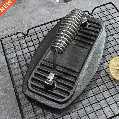 Kitchen BBQ Cast Iron Steak Burger BBQ Grill Press