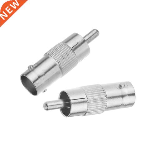 10Pcs BNC Female to RCA Male Coax Cable Connector Coupler Ad