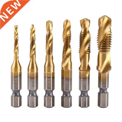 6PCS/Lot HSS Drill Bit Metric Thread M3 M4 M5 M6 M8 M10 Tita