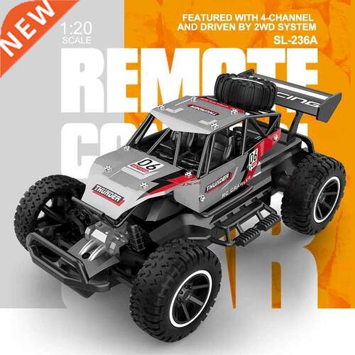 Infant Shining 2.4G Rc Cars Toy Off Road 4CH Radio Control C