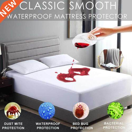 160X200cm Waterproof and Stain Resistant Mattress Protector