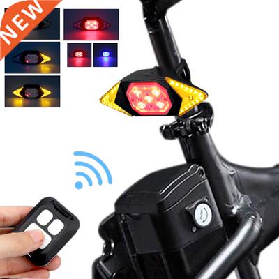 Smart Bke Lght Wreless Remote Control Cyclng Turnng Sg