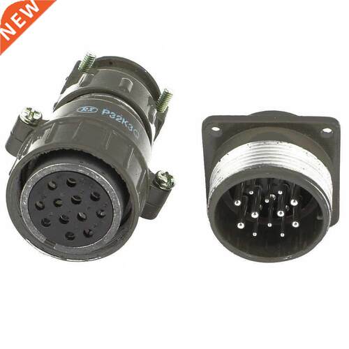 P32K3Q 12Pin Aviation Plug Male Female Connector AC 660V 20A
