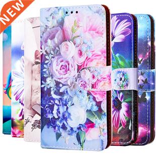 Wallet Card Holder Stand Book Leather Flip Phone Case For Vo