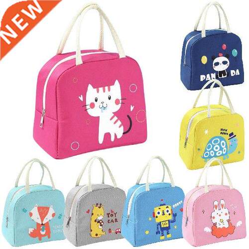Cartoon Lunch Bag Portable Insulated Thermal Lunch Box