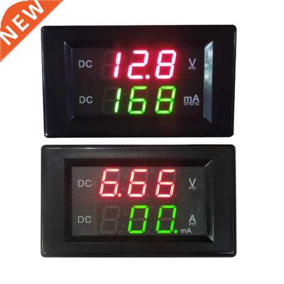 DC 600V 20A Voltmeter Ammeter Volt Amp Tester Gauge Meter Re