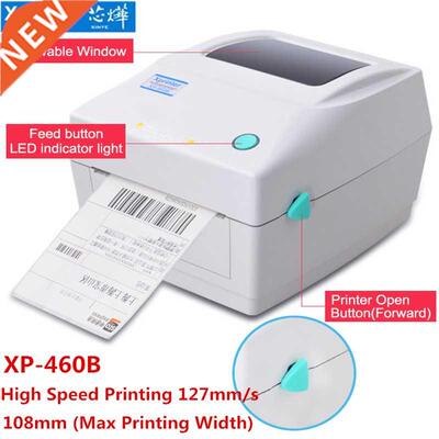 Xprinter 460B Thermal Label Printer 25mm-108mm Thermal Barco