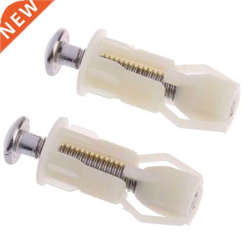 2pcs/lot  Toilet Seat Hinges Screws WC Hole Fixing Fit To