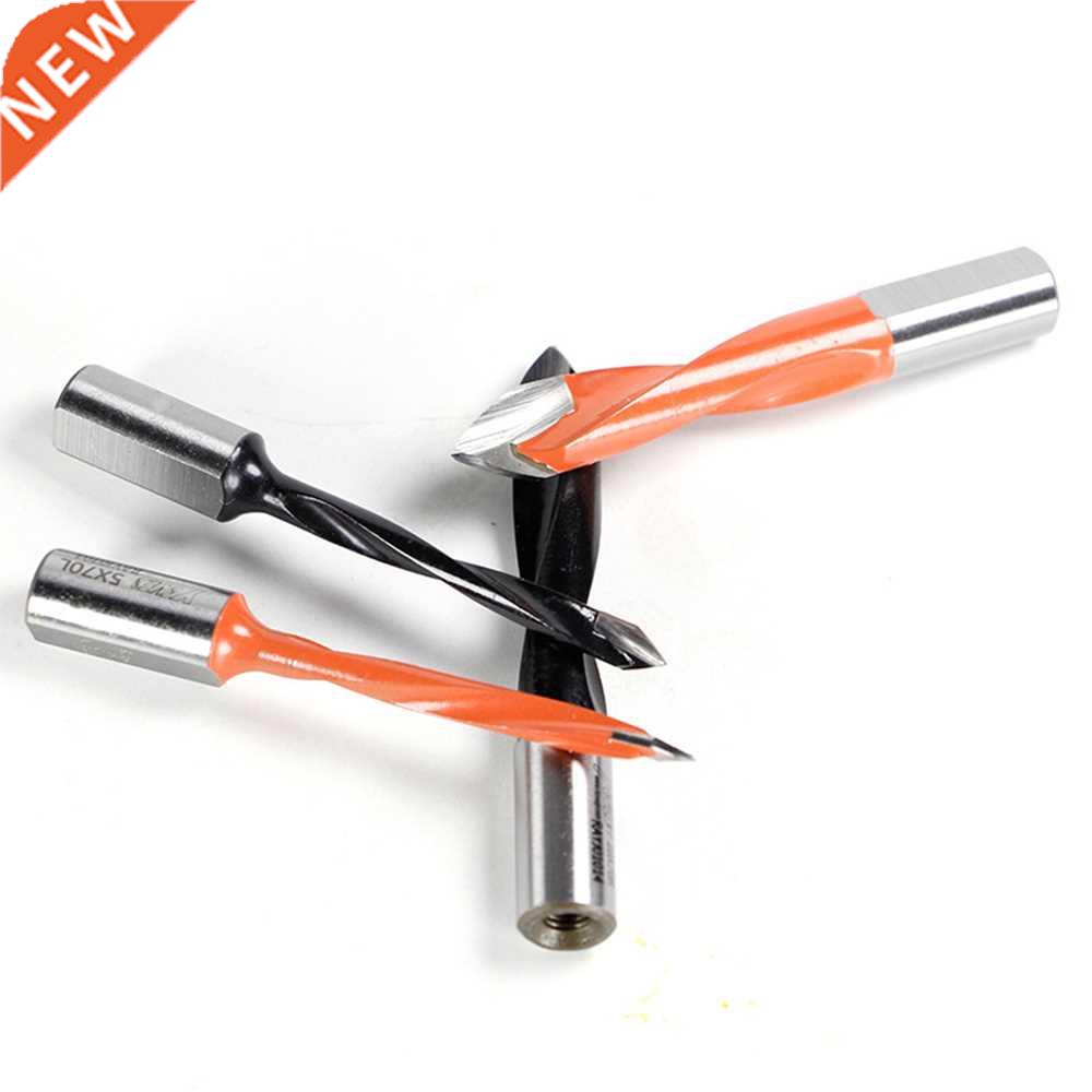 1pc Tungsten Carbide Alloy Gang Drill Bit Woodworking Throug