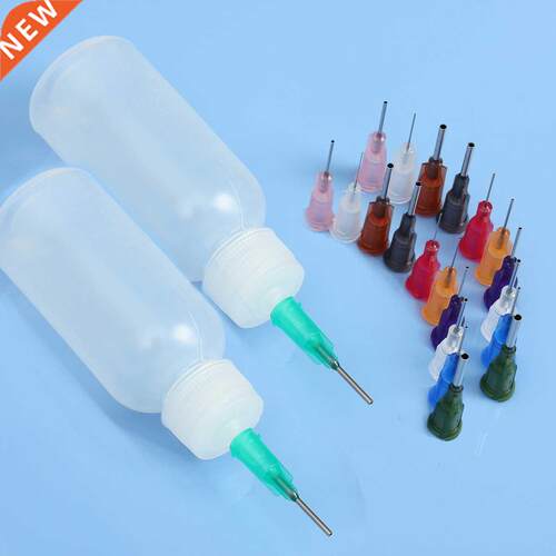 FORGELO 30ml Transparent Polyethylene Needle Dispenser Dispe