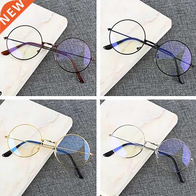 Retro Round Lenses Blue Light Glasses Kids Reading Glasses f