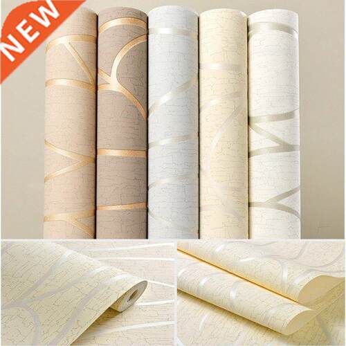 10M on-woven Wallpaper Simple Wallpaper Roll Bedroom Dinning