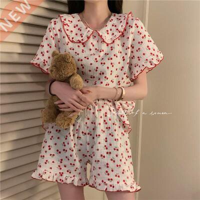 Cotton Spwear Korean Pajamas for Women Summer 2021 Pijama