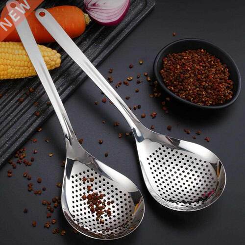 Skimmer Scoop Ergonomic Handle Comfortale to Grip Stainless