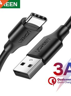 QC .0 USB Type C Cable For Samsung S20 S10 A Fast Charging