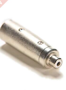3 Pin XLR Plug Male to RCA Female Audio Jack Adapter Connect