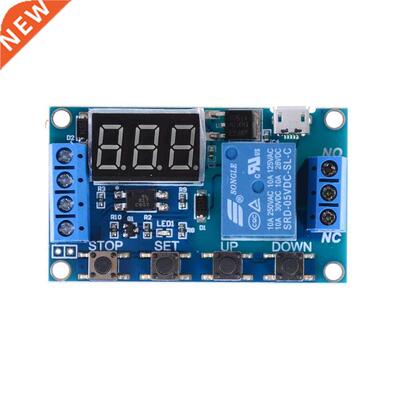 LED Display Time Delay Relay Module Board DC Control Program