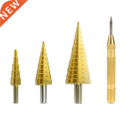 3Pcs HSS Steel Metric Spiral Flute The Pagoda Shape Hole Cut