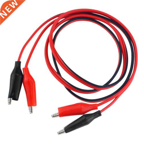 1M Double Head Crocodle Clp Lne Red And Black Clps Croco