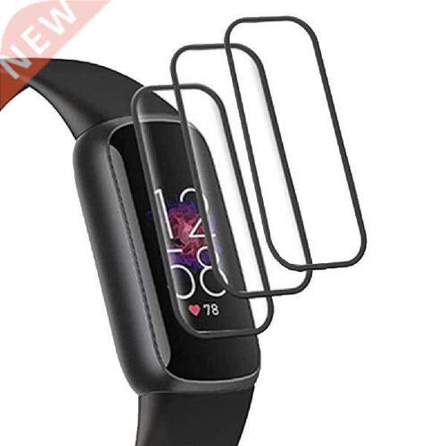 3pcs 3D Curved Full Coverage Screen Protector For Fitbit