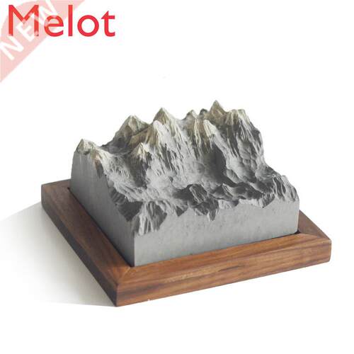 Personalized Creative Cement Concrete Snow Mountain Incense