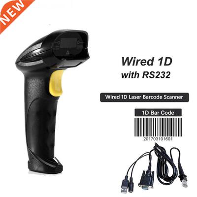 High Scn Speed Lser Wired Brcode Scnner with USB Or RS23
