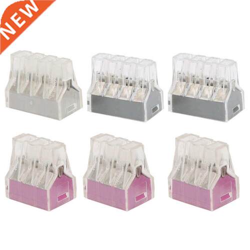 100Pcs Terminal Blocks Push Wire Wiring Connector Quick Conn