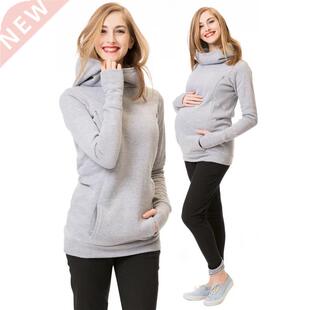 Maternity Sweatshirt Women Nursing Maternity Long Sleeves Ho